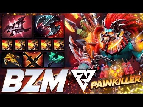 BZM HUSKAR PAINKILLER - Dota 2 Pro Gameplay [Watch & Learn]