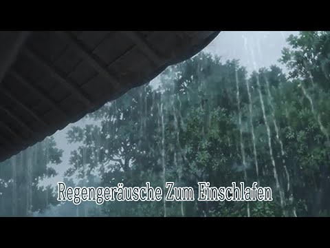 4 hours of rain thunderstorms and thunder on the roof - rain noises to fall asleep