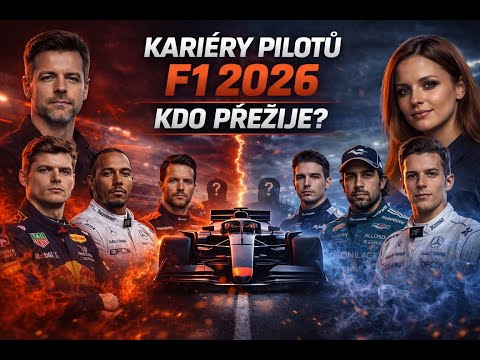 Kariéry jezdců F1 v roce 2026: Kdo přežije a kdo skončí?🔥