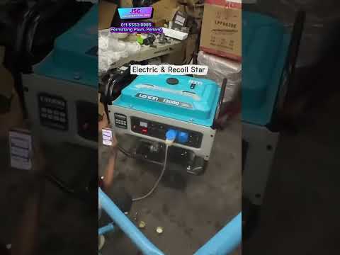 LONCIN LC13000 9.5KW Petrol Generator | Heavy-Duty Open Frame Petrol Power Backup
