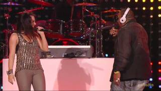 JoJo &amp; Timbaland - Lose control (Live at Pepsi Super Bowl Fan Jam) [HD]