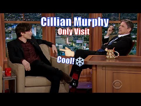 Cillian Murphy - Christopher Nolans Go-To Actor - His Only Appearance on Craig Ferguson