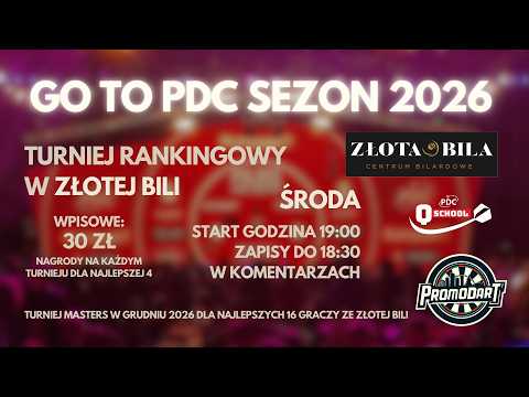 Dart - Go to PDC - sezon 2026