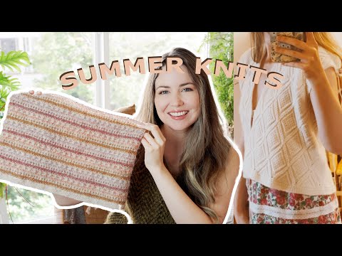 So Many New Designs + Stash Busting Summer Spinning Plans! Hundred Acre Wool Knitting Podcast Ep. 68