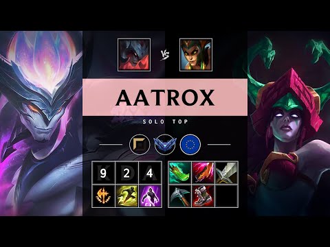 Aatrox Top vs Cassiopeia: Unstoppable - EUW Diamond Patch 25.S1.2