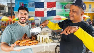 PROBANDO COMIDA CALLEJERA en REPÚBLICA DOMINICANA 🇩🇴