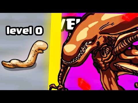 IS THIS THE STRONGEST HIGHEST LEVEL ALIEN BOSS EVOLUTION? (9999+ MONSTER) l Alien Evolution New Game Video
