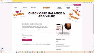 How to Check Your Dunkin Card Balance
