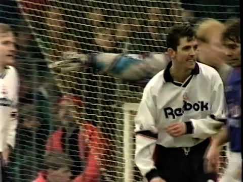 Bolton Wanderers v Oldham Athletic F.A. Cup Quarter Final 12-03-1994