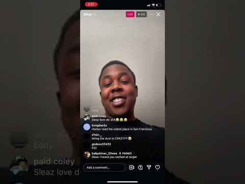 Up Top Sleaz IG live dissing Dex, Eddy Rock, Tearitoff, Sunnydale, and EBK