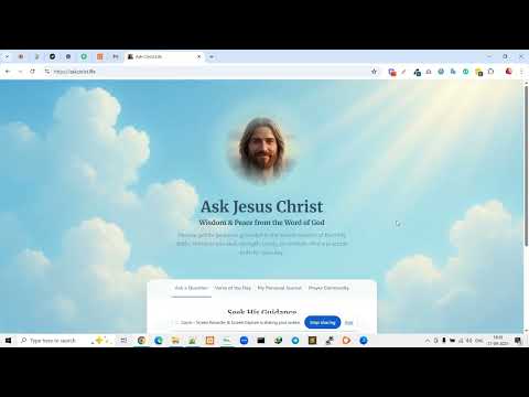 AI Trio 3 Ask Jesus Christ demo video thumbnail