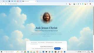 Website Bundle with Lifetime Membership 19 Ask Jesus Christ Demo