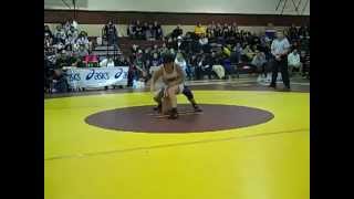 preview picture of video 'V. Finals at 120 lbs ( State Champion Vs National Champion)'