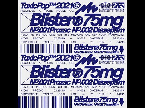 Popin’love, Ciberchico & Leftee - DIAZEPAM -  [BLÍSTER]