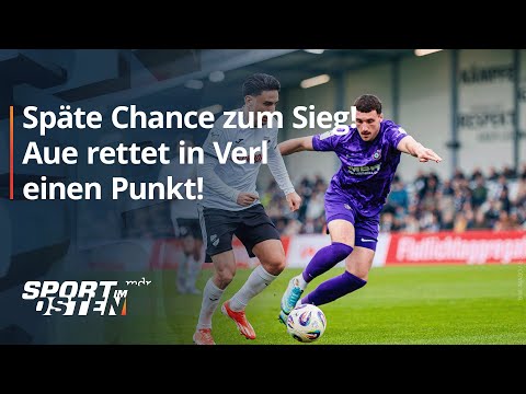 Männel in Topform – Erzgebirge Aue nimmt einen Punkt aus Verl mit | MDR
