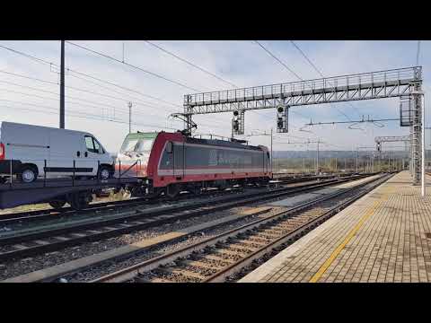 E483 DI SANGRITANA IN PARTENZA DA FOSSACESIA