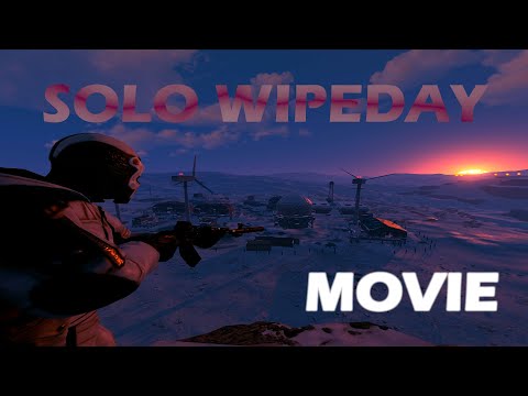 RUST - HOW I SOLO WIPEDAY ON 800+ POP SERVER. Rust Solo Movie