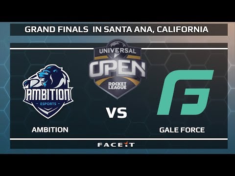 Ambition vs Gale Force - WB 1/4's - Universal Open Rocket League Grand Finals