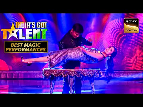 इस Magician ने उड़ाया Malaika Arora को हवा में | India's Got Talent | Best Magic Performances