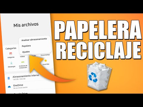 DONDE ESTA LA PAPELERA DE RECICLAJE EN ANDROID
