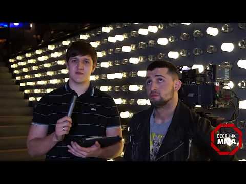 Enriko Gogokhia on the shooting promo to LEGEND III