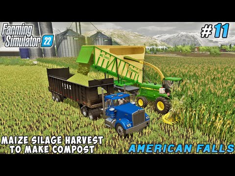 From Silage to Compost: Unveiling the Harvesting Process | American Falls Farm | FS 22 | ep #11