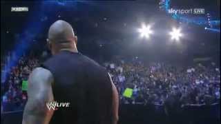 The Rock Returns To WWE Raw 2011