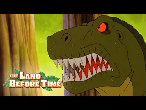 The Gigantosaurus Sharptooth! | The Land Before Time | Mega Moments