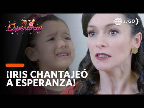Iris emotionally blackmails Esperanza not to escape! | Mi Esperanza | América Televisión