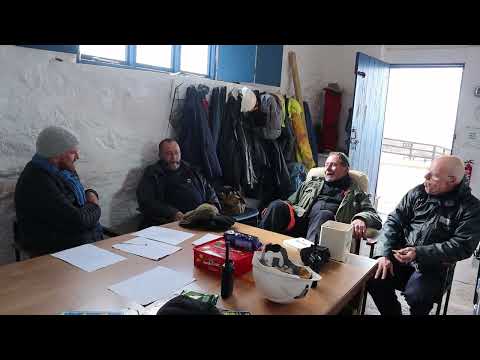 KERNOW KING (Ed Rowe) Joins former Geevor miners for crib! 