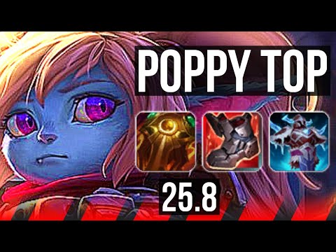 POPPY vs RIVEN (TOP) | EUW Master | 25.8