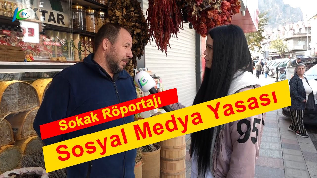Sosyal Medya Yasası - Sokak Röportajı - Karahisar TV