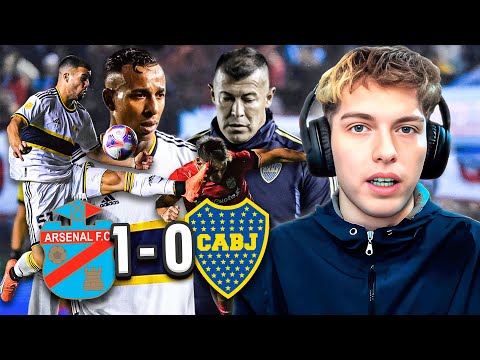 DAVOO XENEIZE REACCIONA A ARSENAL 1 BOCA 0 (2023) - LIGA ARGENTINA