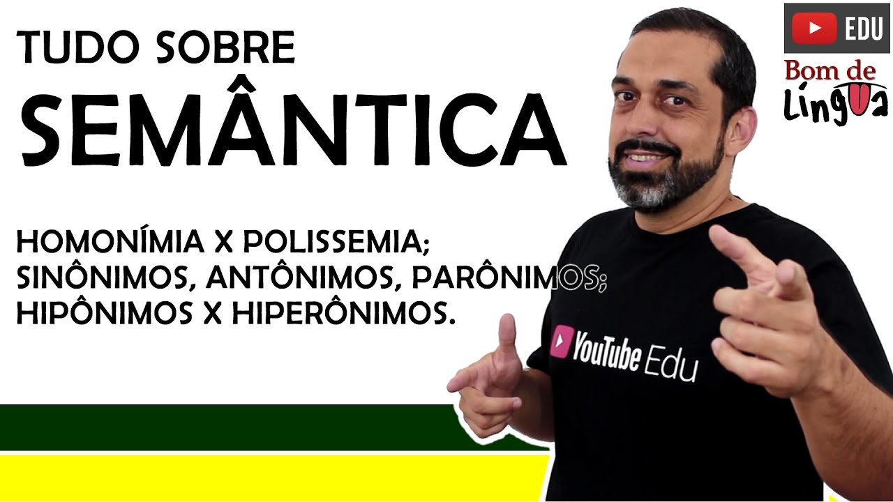 Tudo sobre SEMÂNTICA