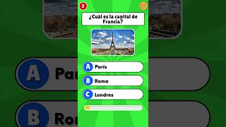 ✅ Preguntas de Cultura General 1  ⏰🤓📚 | Trivia Quiz #trivia #preguntasdeculturageneral #quiz