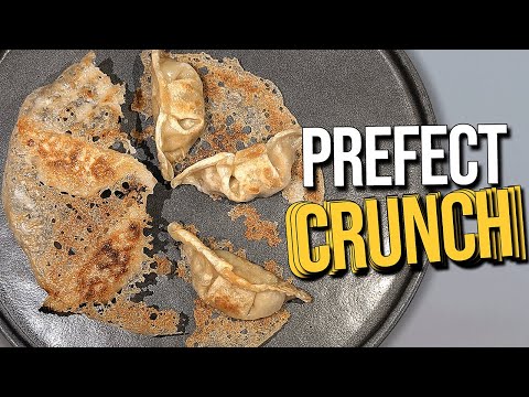 How to Make GYOZA SKIRT 🥟 | Crispy Lace Dumplings