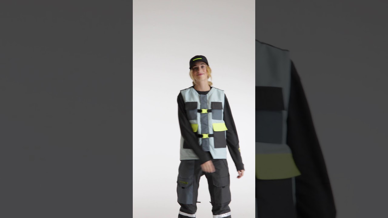 スノーボード ORIENS LIGHT WEAR TEAM UTILITY VEST XL ORIENS LIGHT WEAR