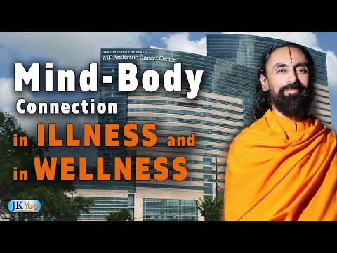 The Mind-Body Connection in illness and Wellness | Swami Mukundananda MD Anderson Cancer Center Talk