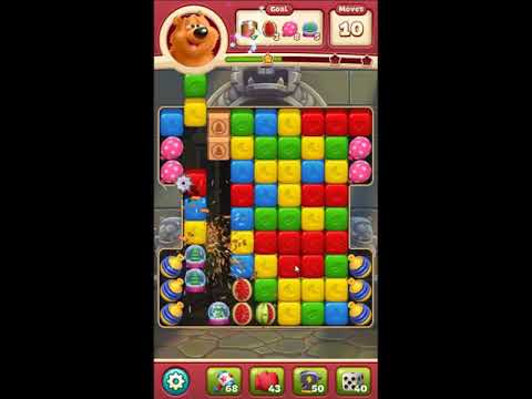 Toon Blast Level 2829 - NO BOOSTERS 🐻🐺🐱 | SKILLGAMING ✔️