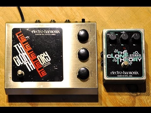 EHX CloneTheory demo - Vintage vs. New - Electro Harmonix Chorus Guitar Pedal