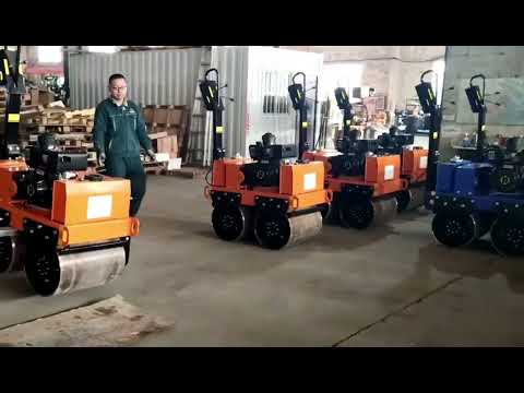 DMR50 Walk-behind Double Drum Vibratory Road Roller | DIG-DOG Compacting Machinery