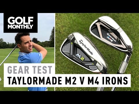 TaylorMade 2017 M2 vs 2018 M4 | Irons Test | Golf Monthly