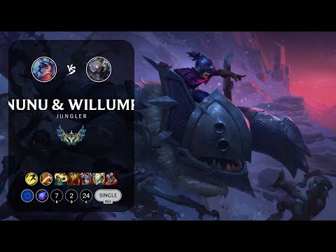 Nunu & Willump Jungle vs Diana - EUW Challenger Patch 13.1