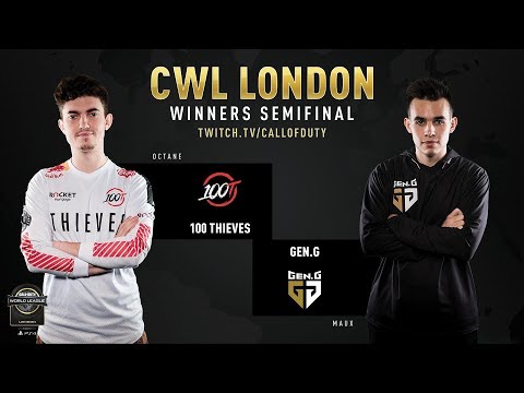 100 Thieves vs Gen.G | CWL London 2019 | Day 2