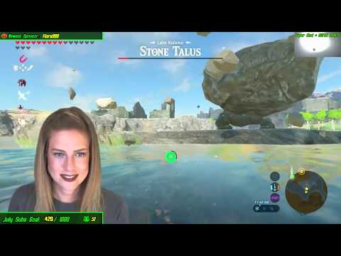 How to DEFEAT the Stone Talus of Lake Kolomo in UNDER 2 Mins!! | Zelda: Breath of the Wild Highlight