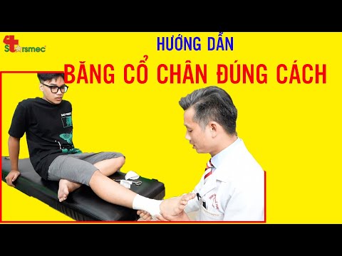 Hướng dẫn BĂNG CỔ CHÂN ĐÚNG CÁCH trong Thể thao | Bác sĩ Thể thao Nguyễn Trọng Thuỷ