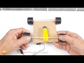 How To Make Simple F1 Car From Cardboard DC Motor