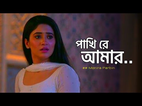 কষ্টের গান | Pakhi Re Amar | পাখি রে আমার | Monira Parvin | ২০২৪ নতুন কষ্টের গান