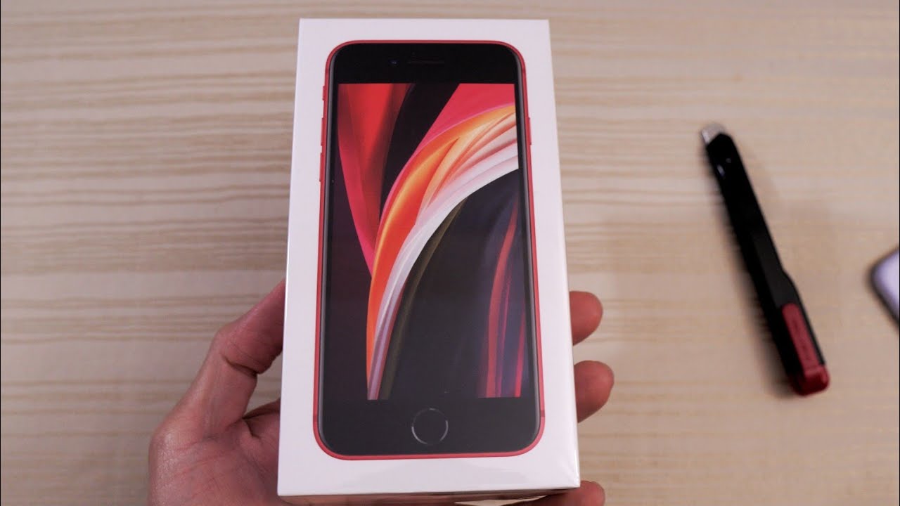 iPhone SE 2020 Product Red UNBOXING!