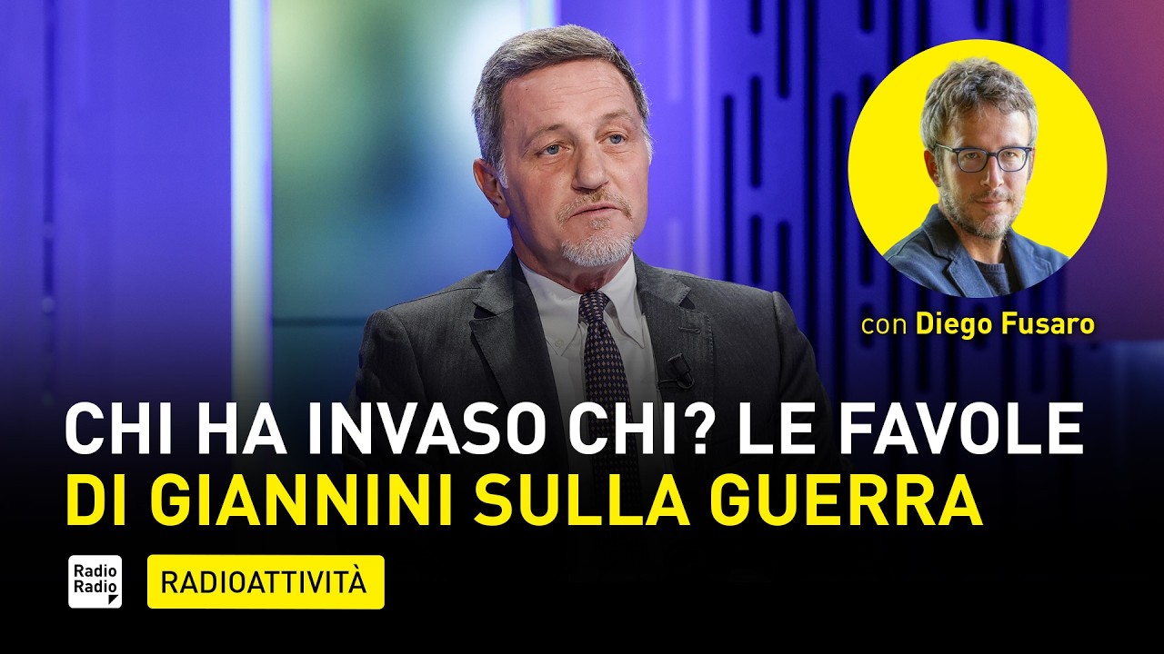 GIANNINI SOGNA LA GUERRA PER FORGIARE L'EUROPA MA LA STORIA LO SMASCHERA